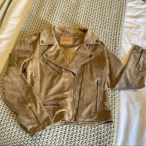 NORDSTROM suede jacket - brand: BlankNYC - womens small - MINT condition